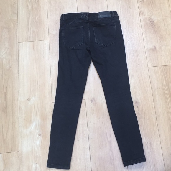 Zara Trafaluc black denim jeans - Picture 3 of 5